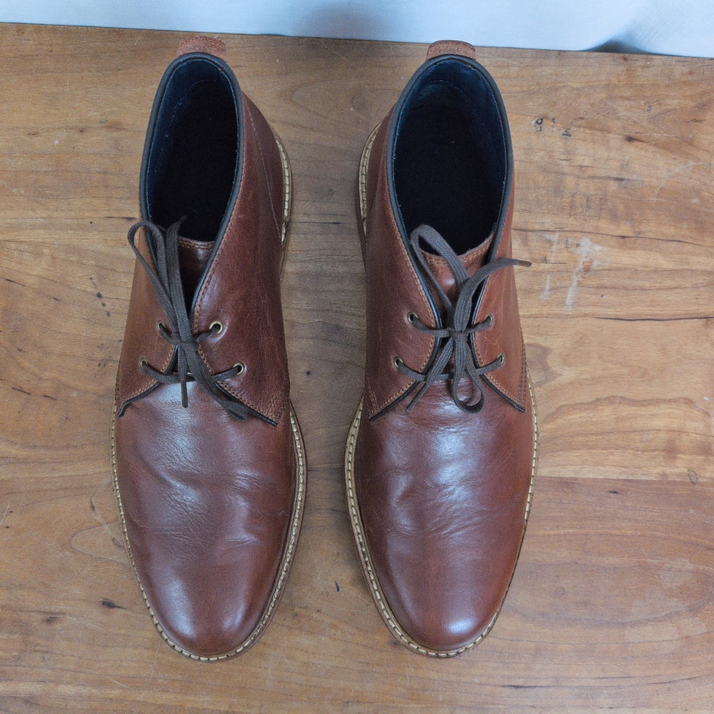 Men's Cole Haan Tyler Brown Chukka Ankle Boots 11M - Picture 4 of 8